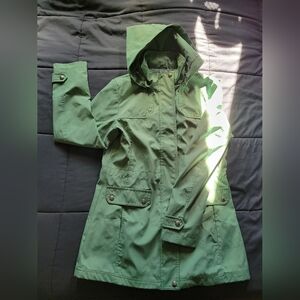 ✨️NWOT✨️ WEATHERPROOF | Green Rain Coat